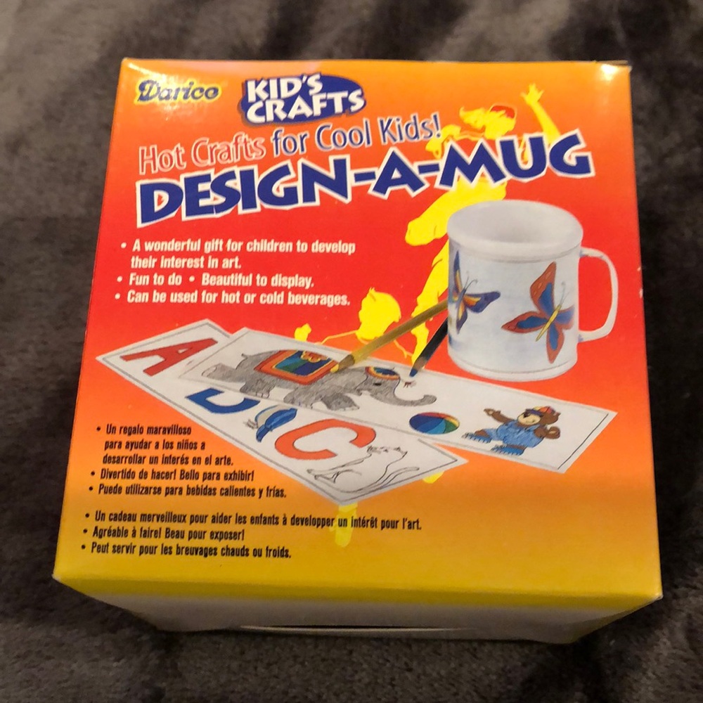 Kids Craft Design A Mug, Brand New in Box!!